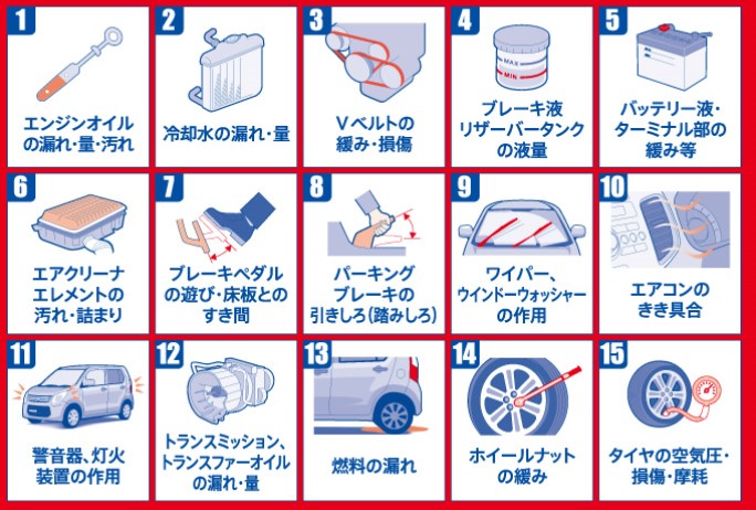 15項目